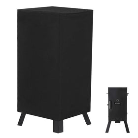 DONSIQIZZ Masterbuilt smoker cover front view showing snug fit and weather protection