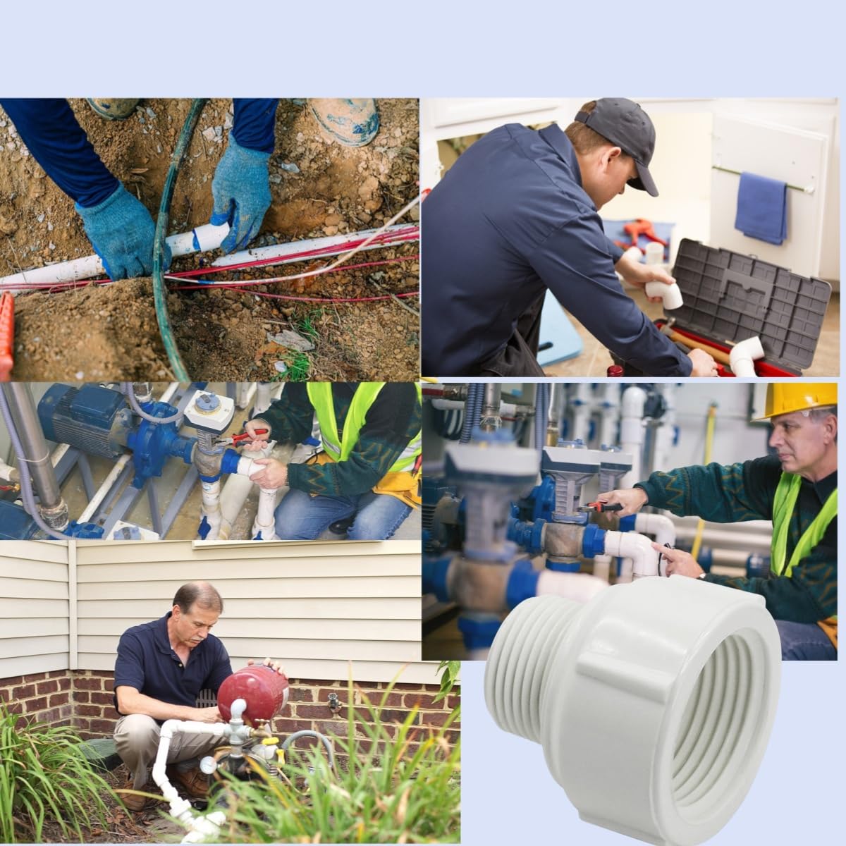 DONWAER thread seal tape rolls for leak prevention.