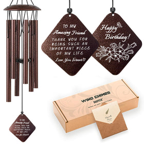 Doopeer bronze wind chime, a thoughtful birthday gift conveying blessings.