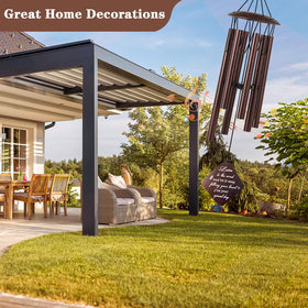 Doopeer bronze-tone design complements many home styles and décor.