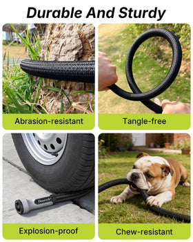 Doorich all-weather garden hose for year-round outdoor use