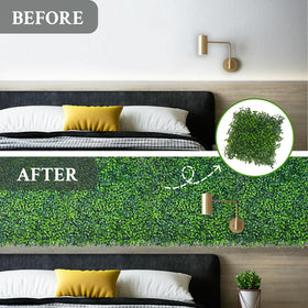 DOPGIB indoor-outdoor decor panel enhances a garden backdrop