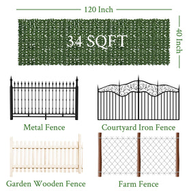 DOPGIB ivy wall panel suitable for indoor and outdoor greenery projects.
