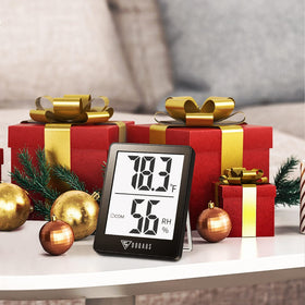 DOQAUS temperature and humidity readout supports better comfort awareness