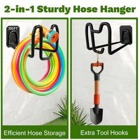 Dorblely rustproof steel hose reel finish showcased for weather resistance.