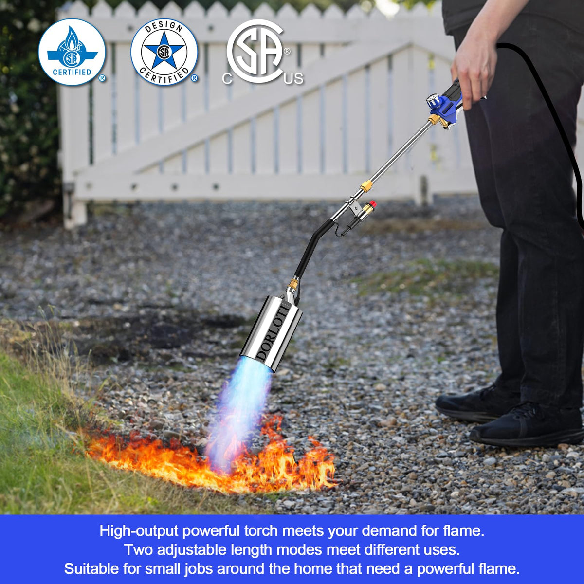 DORLOTI CSA-certified components ensure safe ignition and durable performance.