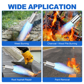 DORLOTI weed torch easy ignition system for quick startups