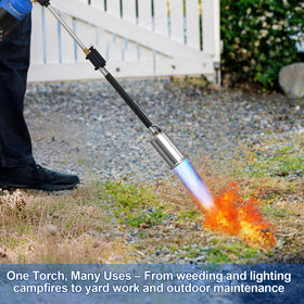DORLOTI weed torch melts snow and ice for outdoor use