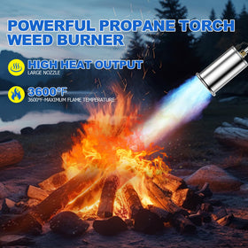 DORLOTI weed torch versatile outdoor tool for weeding, burning, and more