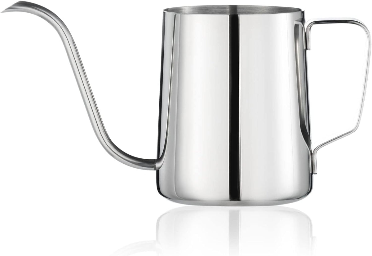 Doseno small watering can with long spout enabling precise indoor plant watering.