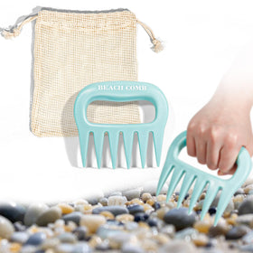 DOSTATNI sand scoop with shovel in blue, ergonomic design for easy beach treasure hunting