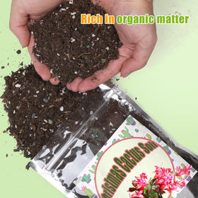 Doter coconut coir perlite bark blend for airy soil texture