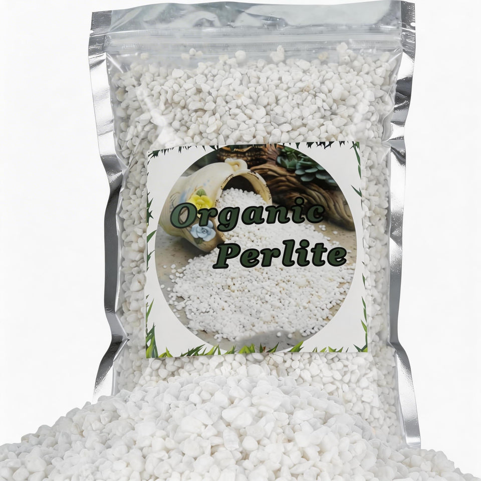 Doter Organic Perlite enhances soil aeration for healthier indoor potting soils.