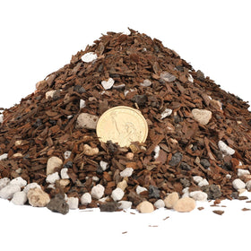 Doter premium bonsai soil ingredients Akadama Lava Pumice promote natural drainage.