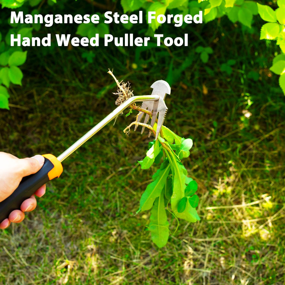 Dotet easy-clean stainless steel head after gardening sessions