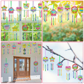 DoubleFill finished wind chime on display adds charm to home décor