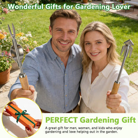 Doubleggs 3-piece garden set shown for regular outdoor maintenance.