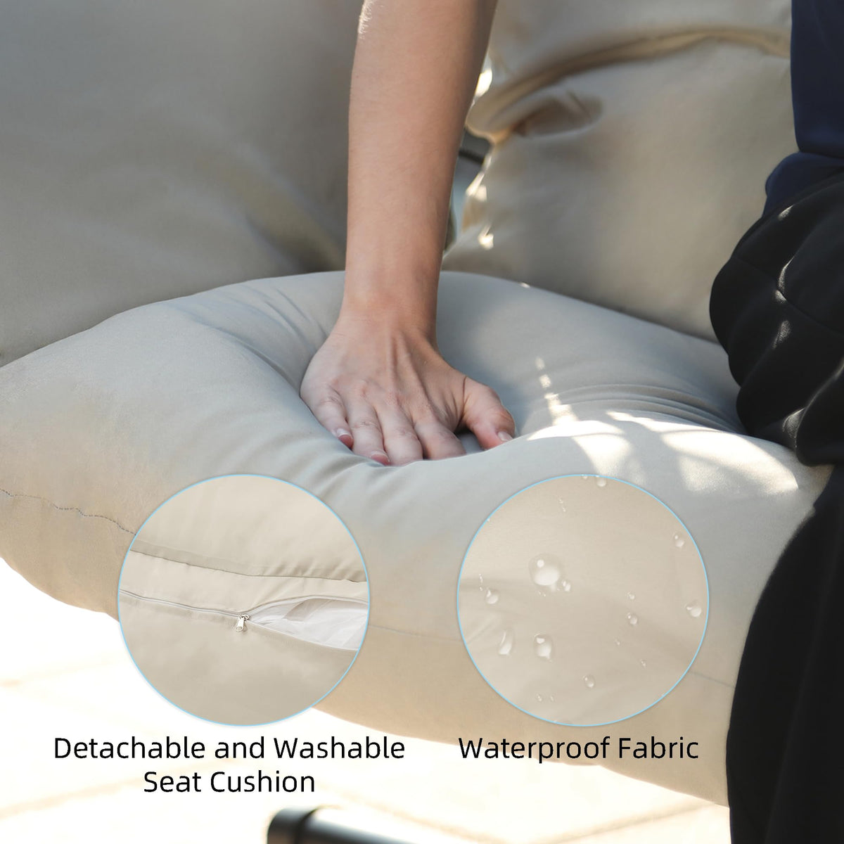 DoubleTT folded position shows foldable frame for easy storage.