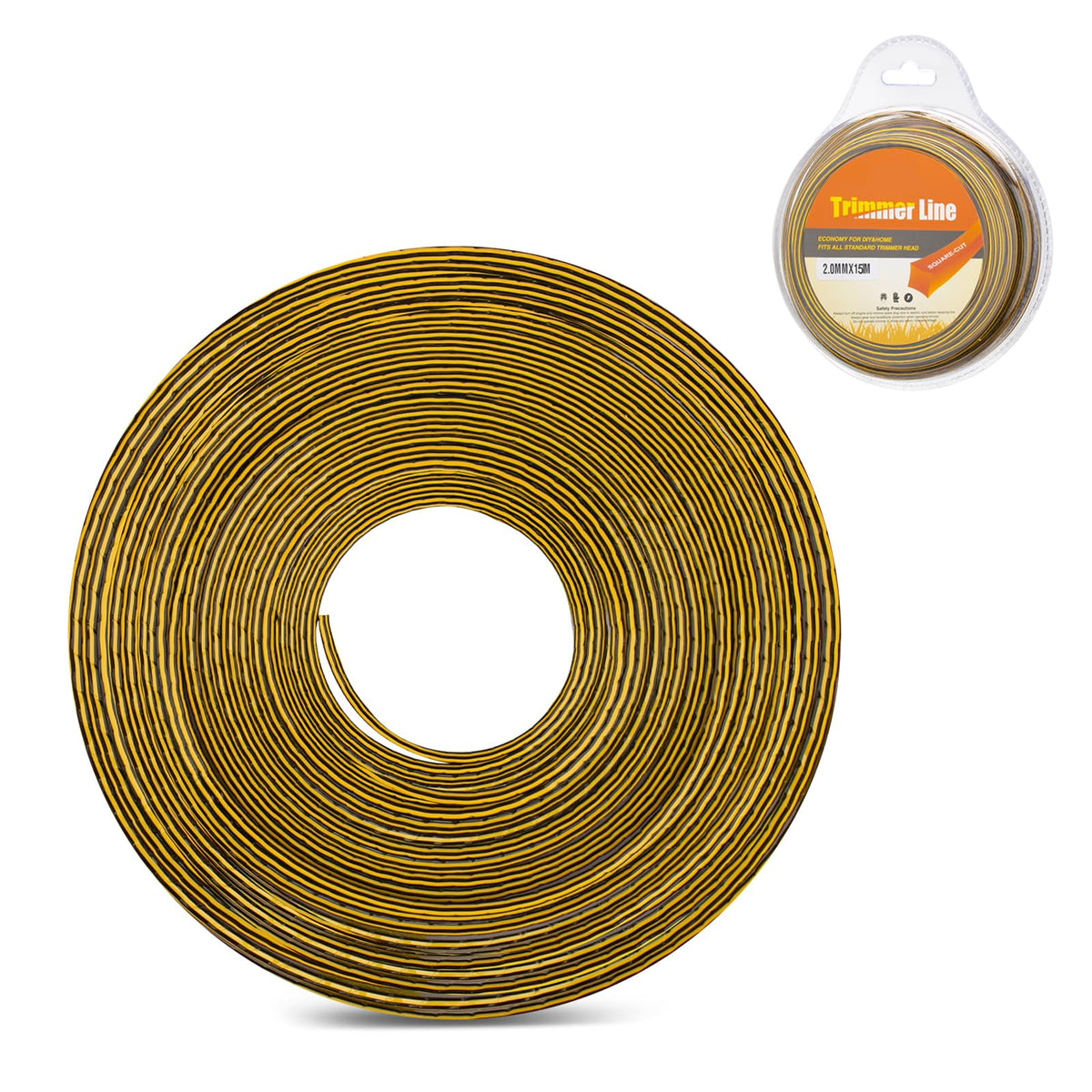 Doufuhua DWO1DT802 replacement line, 080-inch diameter, for durable trimming.