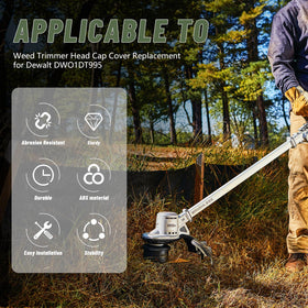 Cap and spring kit to extend trimmer head life during tough jobs