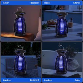 Dovima EPA-certified zapper attracts and kills insects without sprays