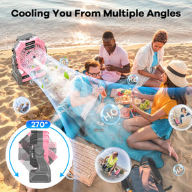 DOWILLDO dual spray modes for interval or continuous cooling