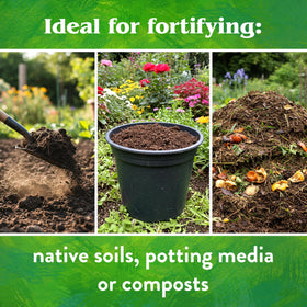Down To Earth Azomite granulated minerals OMRI-listed for organic production