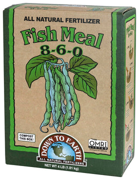 Down To Earth organic fish meal supports strong root and flower development.