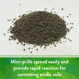 Down To Earth Garden Lime OMRI-listed label supports organic gardening.