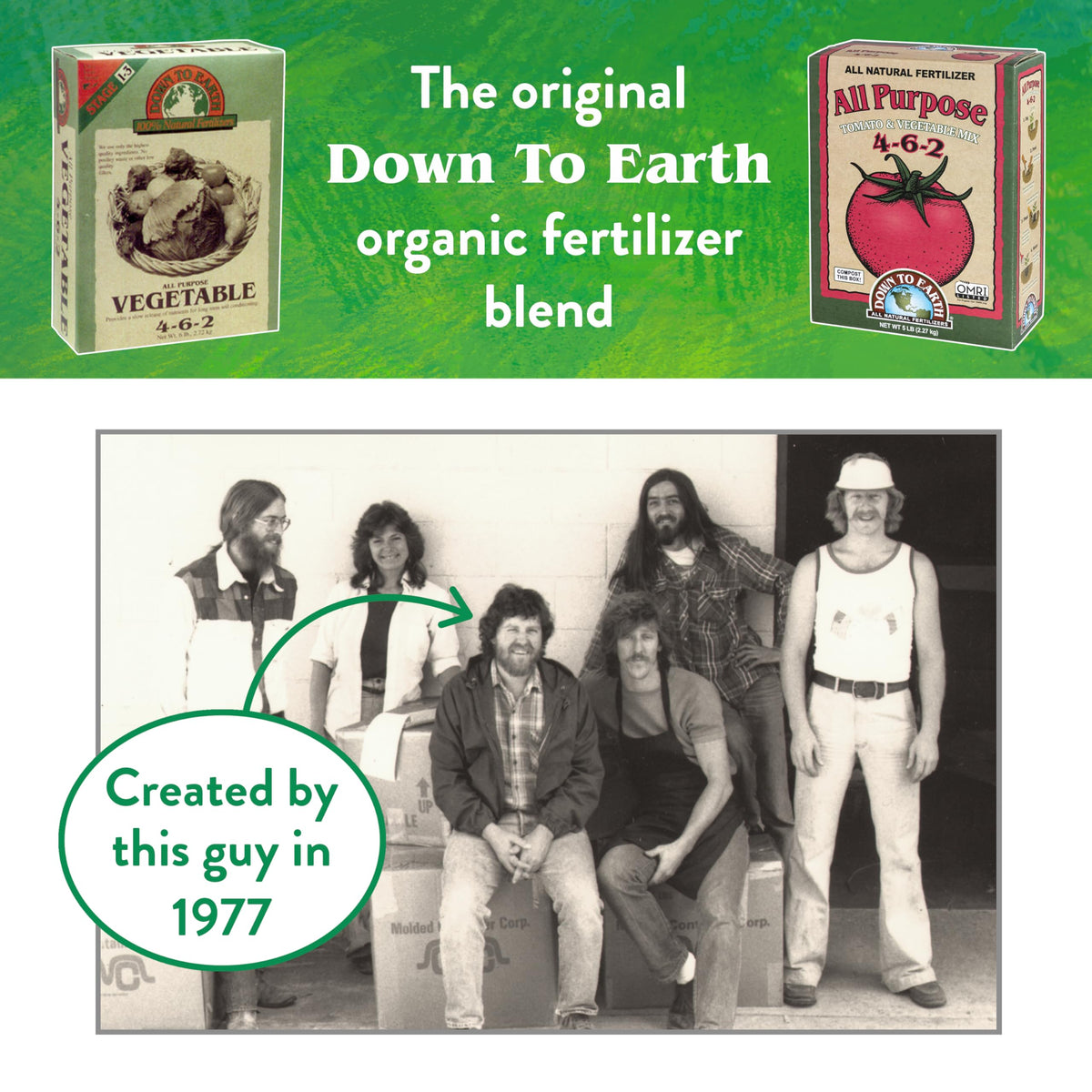 Fresh herbs and peppers benefit from Down To Earth organic plant food.