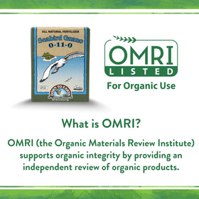 Product label shows 0-11-0 formula for phosphorus-rich feeding