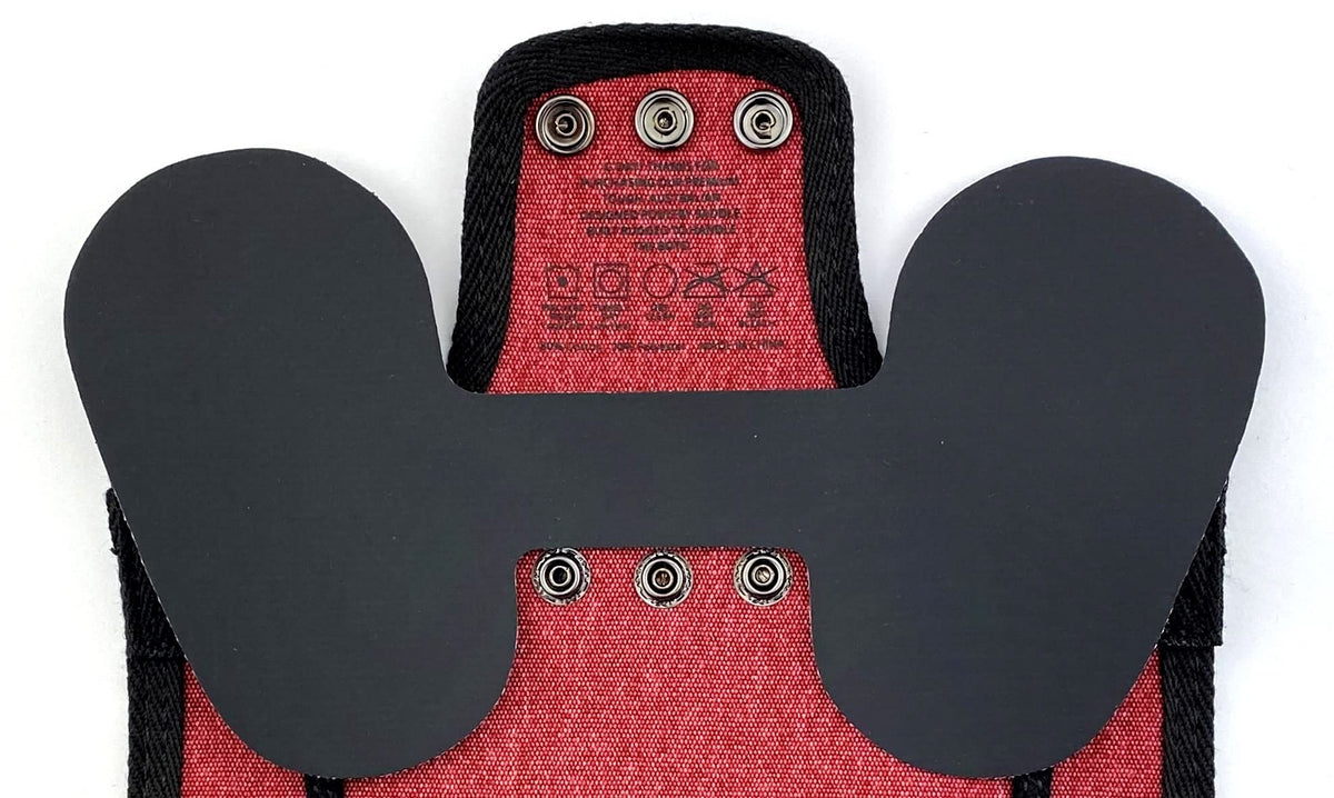 Down Under Outdoors poultry saver on medium-to-large breed in coop setting.