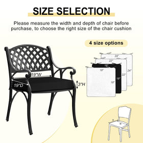 Downluxe 28D foam provides firm, supportive seating.