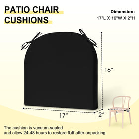 Downluxe easy-clean cushions: spot clean and sun-dry.