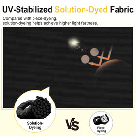 Downluxe removable-cover cushion with hidden zipper for easy cleaning.
