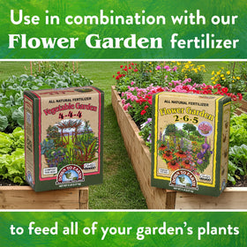 Promotes strong roots and vibrant foliage in vegetables