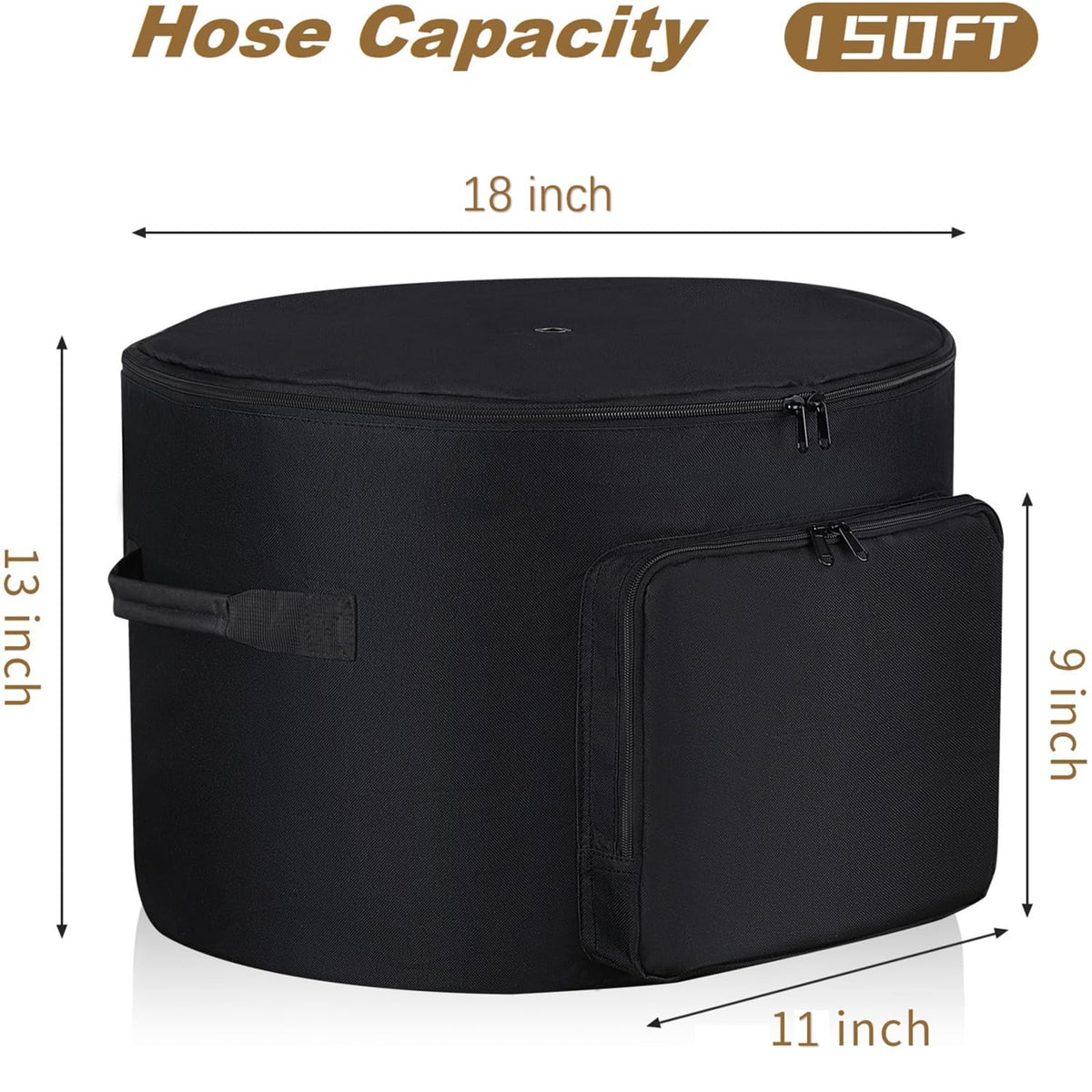 DoYiTiJQJ RV hose storage bag is ideal for compact outdoor setups.