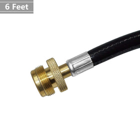 DOZYANT adapter converting 1lb appliance to 20lb tank for extended use.
