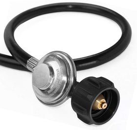 DOZYANT 3/8 inch flare nut connection for low-pressure propane lines.
