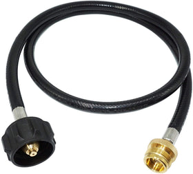 DOZYANT 4 feet propane adapter hose for flexible outdoor fuel connections.