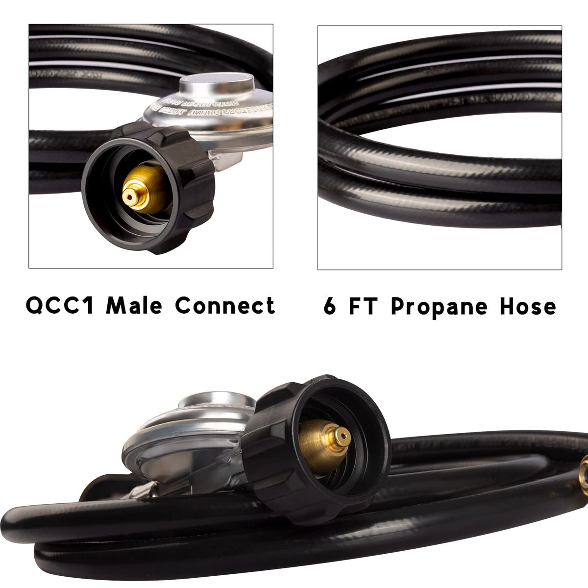 DOZYANT airtight connection close-up showing secure seal