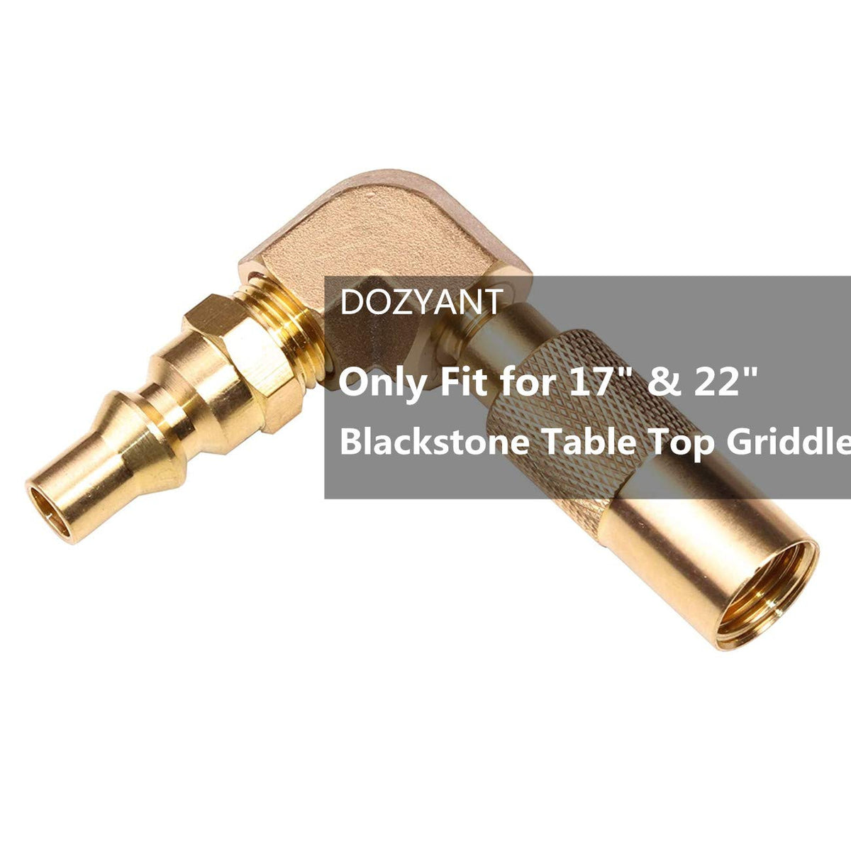 DOZYANT 17inch Blackstone table top adapter enabling RV connection
