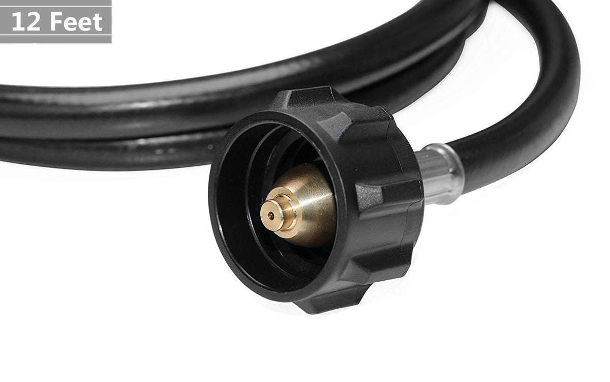 DOZYANT extended-length hose in use provides flexible reach.