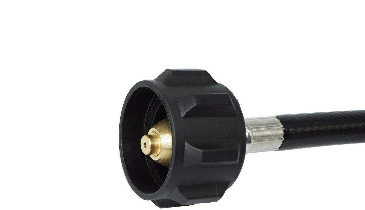DOZYANT LP gas compatibility for grills, heaters, and camp stoves.