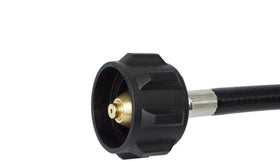 DOZYANT LP gas compatibility for grills, heaters, and camp stoves.