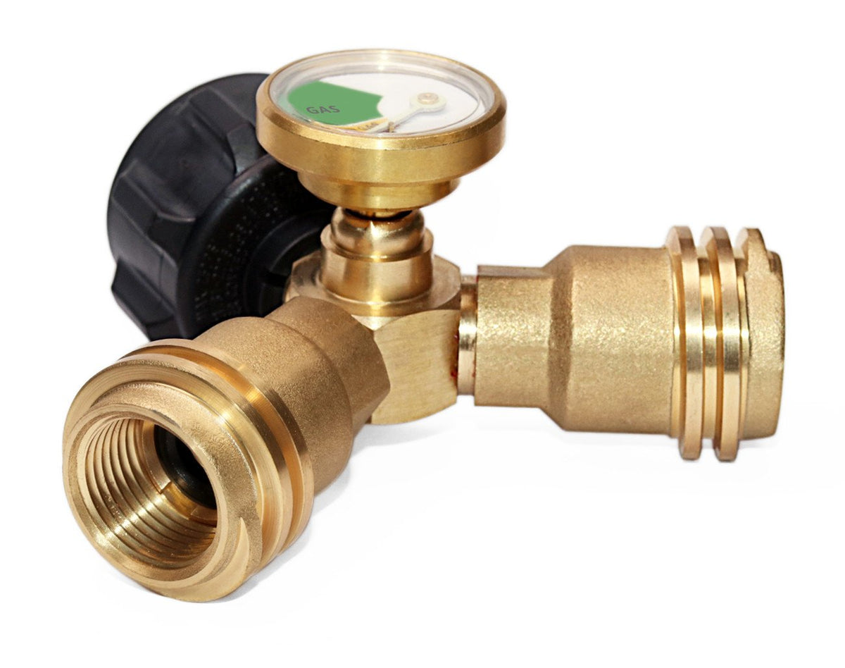 DOZYANT propane splitter provides airtight connection for reliable gas flow