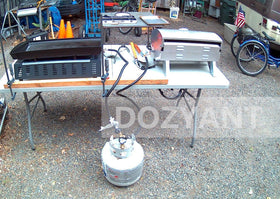 DOZYANT propane splitter easy installation with hand-tightening
