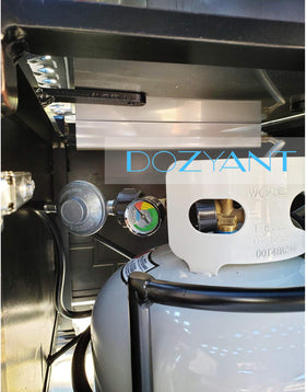 DOZYANT universal Type1 connection installation on a propane system