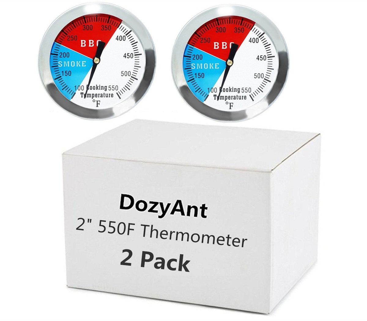 DOZYANT stainless steel probe delivers durable, rust-resistant temperature readings.