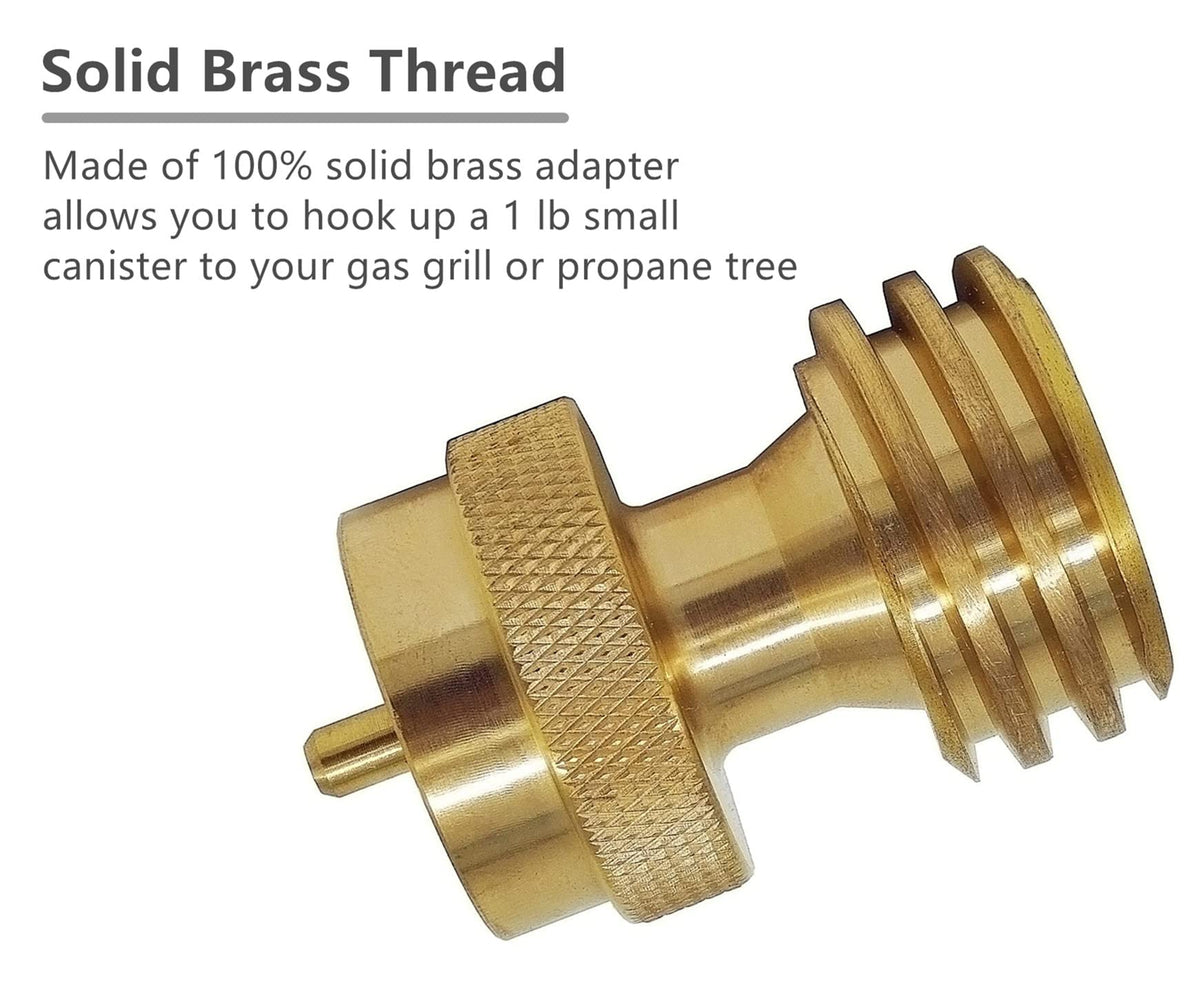 DOZYANT Steak Saver camping use supports quick cylinder swaps outdoors.